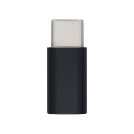 Adaptador USB 2.0 Tipo-C Aisens A108-0414/ USB Tipo-C Macho - Micro USB Hembra