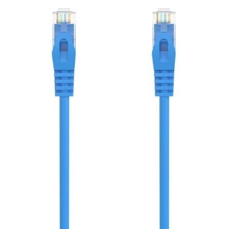 Cable de Red RJ45 AWG24 UTP Aisens A145-0574 Cat.6A/ LSZH/ 1.5m/ Azul