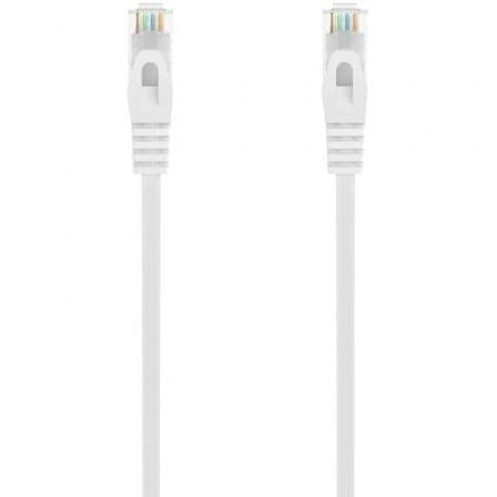 Cable de Red RJ45 AWG24 UTP Aisens A145-0592 Cat.6A/ LSZH/ 30cm/ Blanco