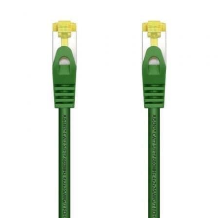 Cable de Red RJ45 SFTP Aisens A146-0480 Cat.7/ 25cm/ Verde