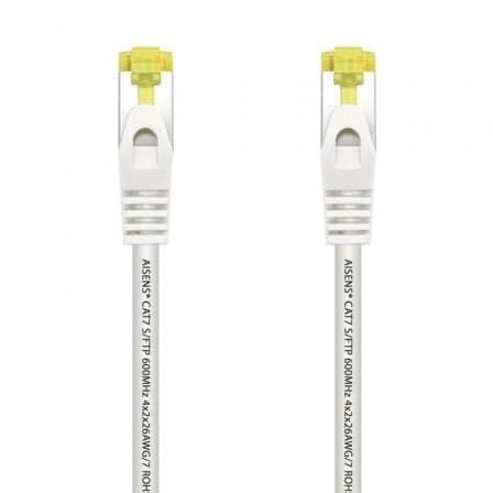 Cable de Red RJ45 SFTP Aisens A146-0488 Cat.7/ 25cm/ Blanco