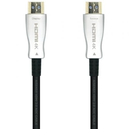 Cable HDMI 2.0 AOC 4K Aisens A148-0379/ HDMI Macho - HDMI Macho/ 30m/ Negro