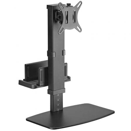 Soporte de Sobremesa para Monitor,TV y MiniPC Aisens DT32TSR-165/ Giratorio/ Inclinable/ hasta 8kg