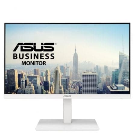Monitor Profesional Asus VA24EQSB-W 23.8"/ Full HD/ Multimedia/ Regulable en altura/ Blanco