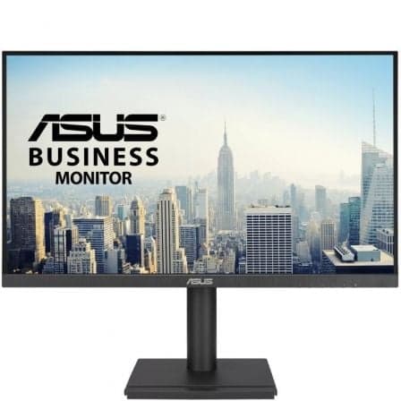 Monitor Profesional Asus VA27DQFS 27"/ Full HD/ Multimedia/ Regulable en altura/ Negro