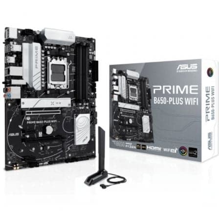 Placa Base Asus Prime B650-PLUS WiFi Socket AM5/ DDR5/ PCIe 5.0