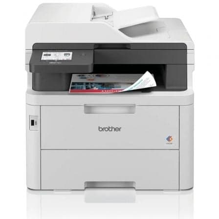 Multifunción Láser Color Brother MFC-L3760CDW WiFi/ Fax/ Dúplex/ Negra