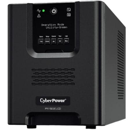 SAI Línea Interactiva Cyberpower PR1500ELCD/ 1500VA-1350W/ 8 Salidas/ Formato Torre