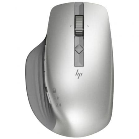 Ratón Inalámbrico por Bluetooth HP 930 Creator/ Batería recargable/ Hasta 4000 DPI/ Plateado