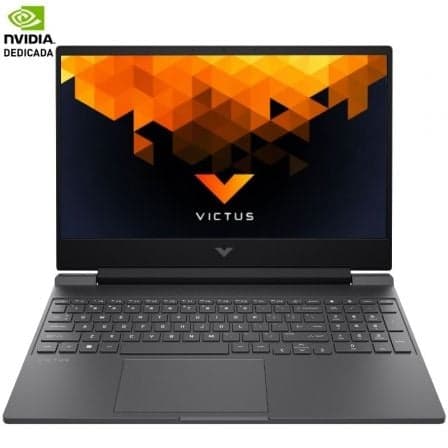 Portátil Gaming HP Victus 15-FB3709NS Ryzen 7 8845HS/ 16GB/ 1TB SSD/ GeForce RTX 4050/ 15.6"/ Sin Sistema Operativo