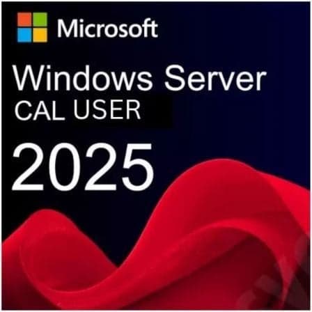 Licencia Microsoft Windows Server 2025/ CAL/ 5 Usuarios