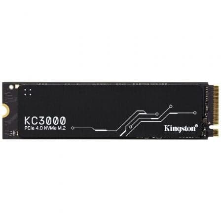 Disco SSD Kingston KC3000 512GB/ M.2 2280 PCIe Gen4/ con Disipador de Calor/ Full Capacity