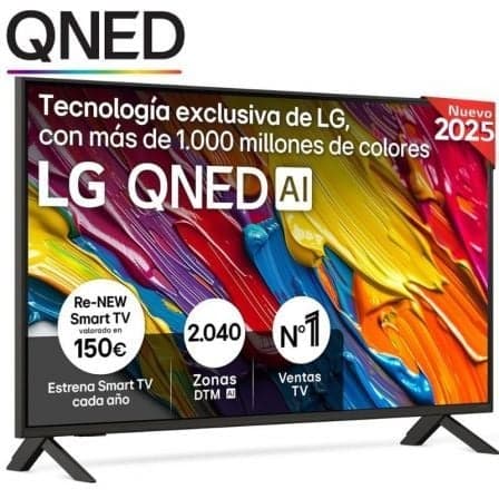 Televisor LG QNED 50QNED84A6C 50"/ Ultra HD 4K/ Smart TV/ WiFi