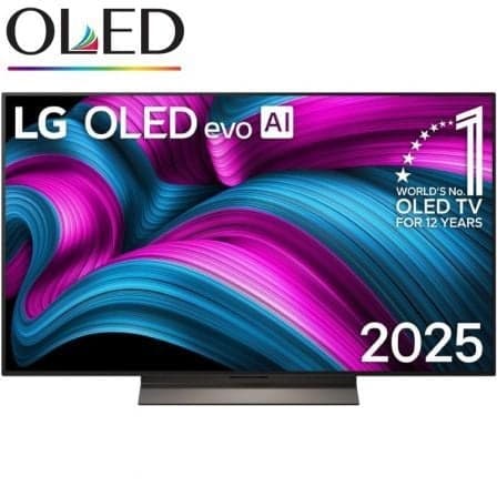 Televisor LG OLED Evo AI C5 OLED48C56LB 48"/ Ultra HD 4K/ Smart TV/ WiFi