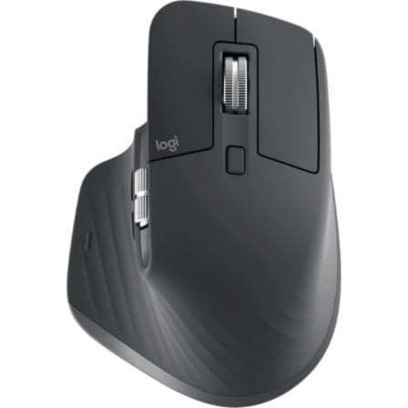 Ratón Ergonómico Inalámbrico por Bluetooth Logitech MX Master 3S For Business/ Batería recargable/ Hasta 8000 DPI/ Grafito