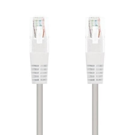 Cable de Red RJ45 UTP Nanocable 10.20.0103-W Cat.5e/ 3m/ Blanco