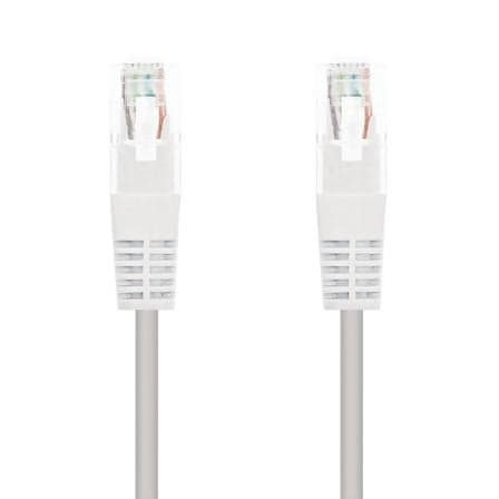Cable de Red RJ45 UTP Nanocable 10.20.0403-W Cat.6/ 3m/ Blanco