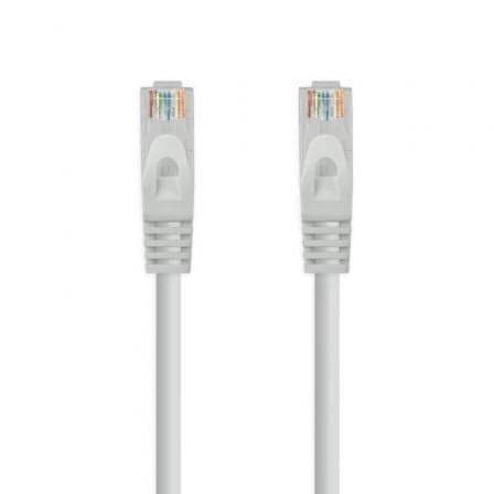 Cable de Red RJ45 UTP Nanocable 10.20.1803 Cat.6A/ 3m/ Gris