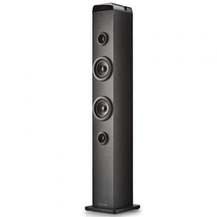 Torre de Sonido con Bluetooth NGS SKY CHARM PRO/ 80W/ 2.0/ Negra