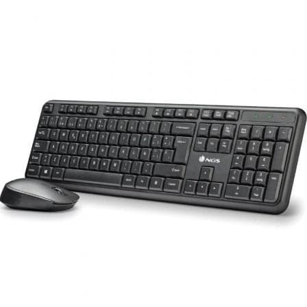 Teclado y Ratón Inalámbricos NGS Harmony Kit