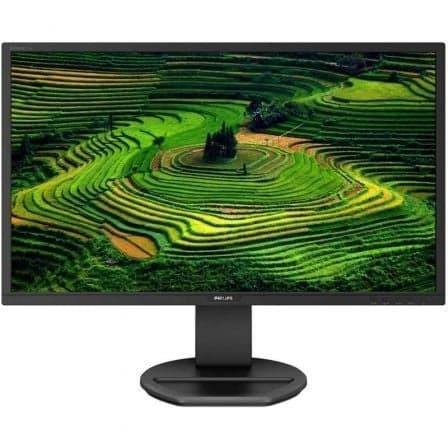 Monitor Profesional Philips 221B8LJEB 21.5"/ Full HD/ Multimedia/ Regulable en altura/ Negro