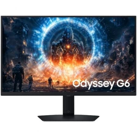 Monitor Gaming Samsung Odyssey G6 G60F S27FG602EU 27"/ QHD/ 1ms/ 350Hz/ IPS/ Regulable en altura/ Negro