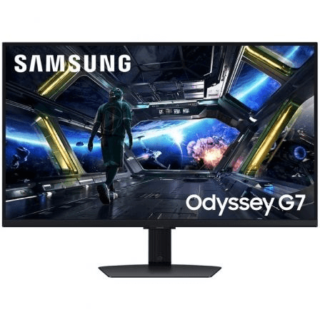 Smart Monitor Gaming Samsung Odyssey G7 G70D S27DG702EU 32"/ 4K/ 1ms/ 144Hz/ IPS/ Multimedia/ Regulable en altura/ Smart TV/ Negro