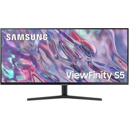 Monitor Profesional Ultrapanorámico Samsung ViewFinity S5 S34C500GAU 34"/ UWQHD/ Negro