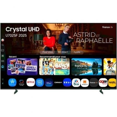Televisor Samsung Crystal UHD U7025F TU75U7025FK 75"/ UltraHD 4K/ Smart TV/ WiFi