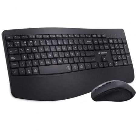 Teclado y Ratón Inalámbrico Subblim Combo Dual Office Prowave/ Negro