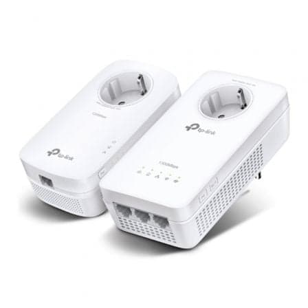 Adaptador Powerline TP-Link TL-WPA8631P 1300Mbps/ Alcance 300m/ Pack de 2