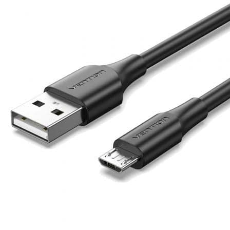 Cable USB 2.0 Vention CTIBD/ USB Macho - MicroUSB Macho/ 480Mbps/ 50cm/ Negro