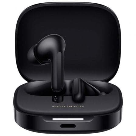 Auriculares Bluetooth Xiaomi Redmi Buds 6 con estuche de carga/ Autonomía 10h/ Negros