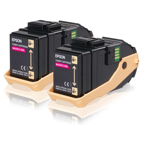 Epson Aculaser C9300 Toner Magenta (Pack 2)