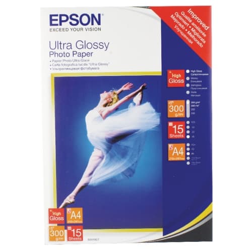 Epson Papel Ultra Glossy Photo Paper A4 (15hojas)