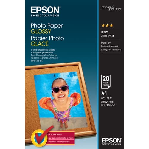 Epson Papel Photo Paper A4 20 hojas200 grs.