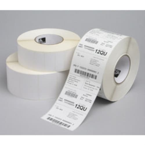 Zebra 101.600mmx063.500mm, 4/BOX Label, Paper, 102x64mm 4 rollos por caja/ Precio caja completa