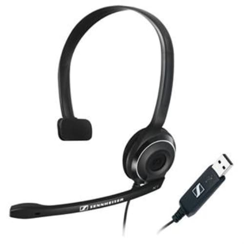 Sennheiser 504196 PC 7 SUB - USB - Skype - Cancelación activa de ruido