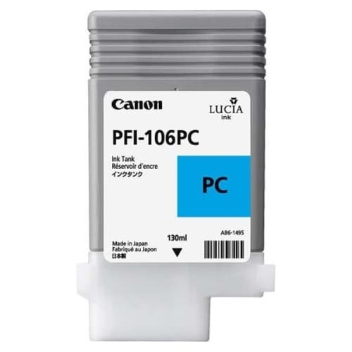 CANON CARTUCHO FOTO CIAN PFI106PC  IPF6300/6350/6400/6450 130ml
