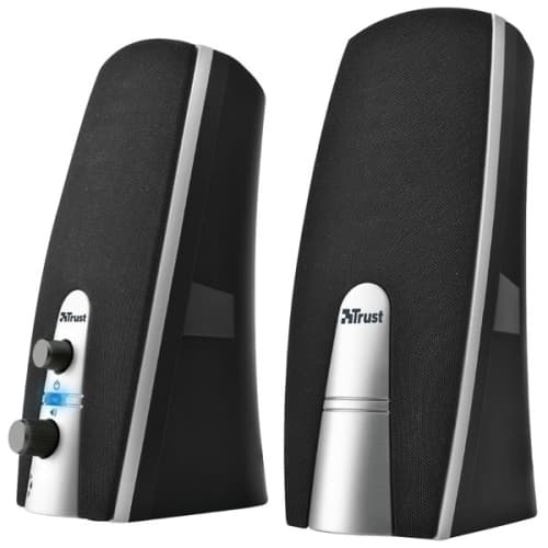 Trust - Altavoces Mila 2.0 Jack 3.5 + Alimentacion USB