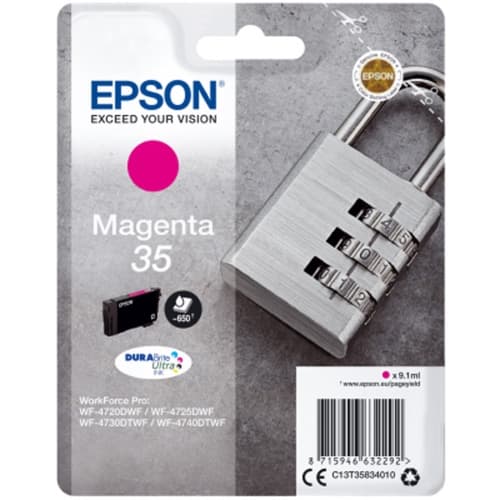 EPSON CARTUCHO MAGENTA 35 Pag. 650 Aprox