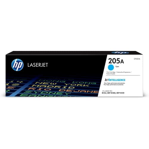 HP Toner Cian LaserJet M180n,M181fw  205A