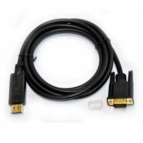 OEM - Cable Displayport/M a VGA/M - 5 metros - 1080p - Negro