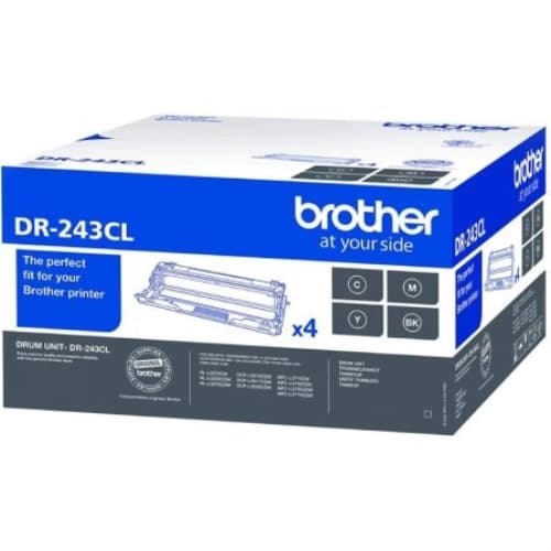 BROTHER TAMBOR DR243CL PACK 4 COLORES 18.000 PAG. HLL3210CW, HLL3230CDW, HLL3270CDW, DCPL3510CDW, DCPL3550CDW, MFCL3710CW, MFCL3750CDW, MFCL3770CDW