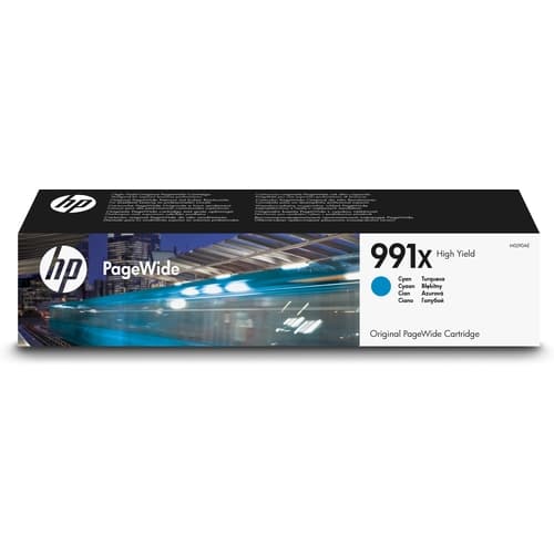HP Cartucho de tinta cian 16.000 paginas M0J90AE (991X)