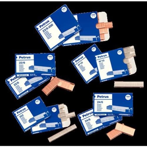 PETRUS GRAPAS 26/6 GALVANIZADA