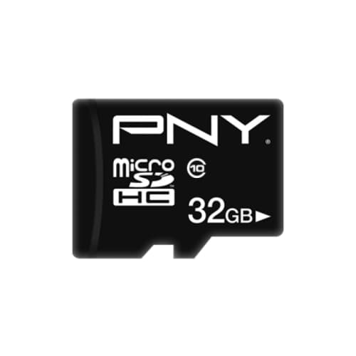 PNY - Tarjeta MicroSD 32GB + Adaptador - Clase 10 Performance Plus