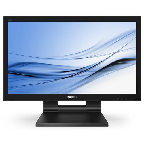 Philips B Line 222B9T Monitor LED - 22" (21.5" visible) - pantalla táctil - 1920 x 1080 Full HD (1080p) - HDMI - DVI-D - VGA - DisplayPort - Altavoces