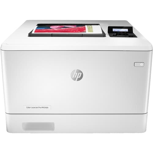 HP - Impresora Láser LaserJet Pro M454dn - Color - 27 ppm Mono/ 27 ppm Color - 38400 x 600 dpi Impresión - Aut. Impresión dúplex - 300 Entrada de hojas - Gigabit Ethernet