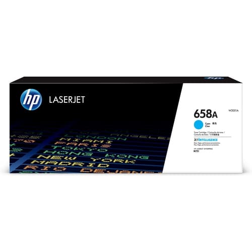HP Toner LaserJet Enterprise M751 Toner Cian 658A